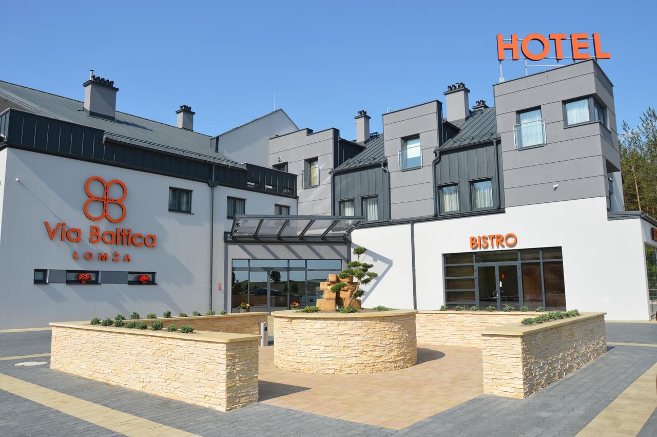 Hotel Via Baltica Łomża Exterior foto