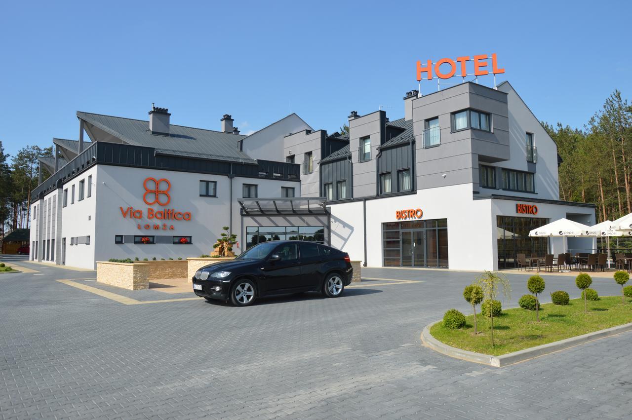 Hotel Via Baltica Łomża Exterior foto